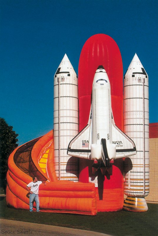 Space Shuttle Turbo Slide